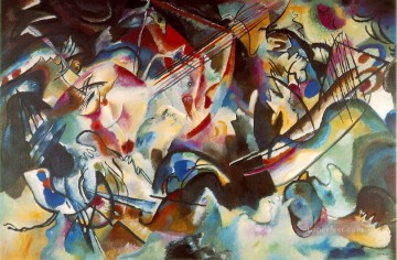 Puramente abstracto Painting - Composición VI Wassily Kandinsky Resumen